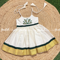 Kettudupp Kerala Sleeveless Knee Length Frock