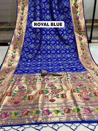 Patola Semi Silk  Saree