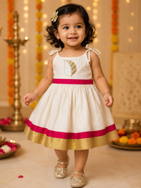 Kettudupp Kerala Sleeveless Knee Length Frock