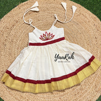 Kettudupp Kerala Sleeveless Knee Length Frock