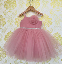 Party Wear / Birthday Frocks -Pleated Net
