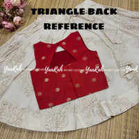 Umbrella Lurex Cotton Skirt &Amp; Banarsi Top