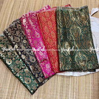 Umbrella Lurex Cotton Skirt &Amp; Banarsi Top