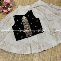 Ethnic Semi Silk Blouse -5 Colors - Pattern Same As Cover Picture