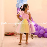 Multi Colored Party Wear / Birthday Frocks