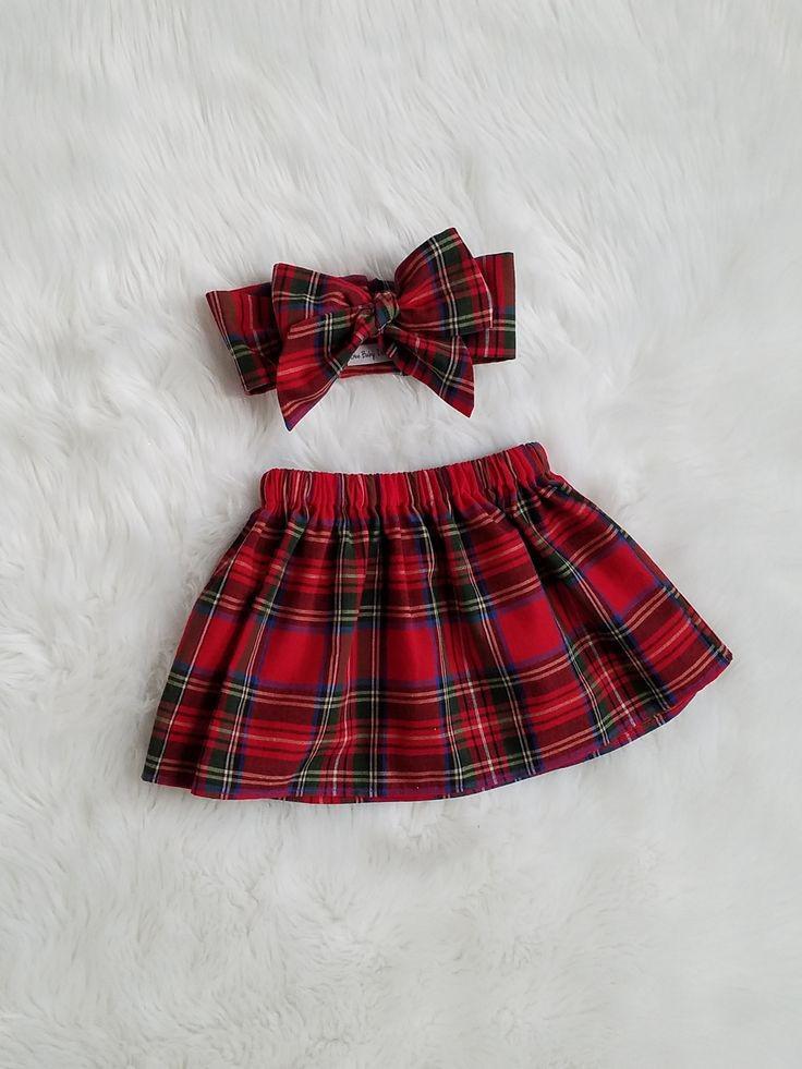 Casual Skirt - With Haid Band- Fabric Used Will Be The  Tartan Shown In Gallery