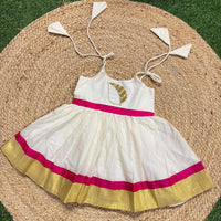 Kettudupp Kerala Sleeveless Knee Length Frock