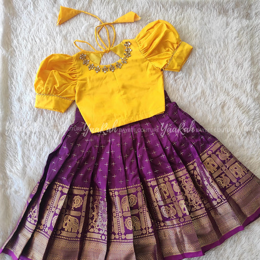 Skirt And Top - Thick Border Skirt