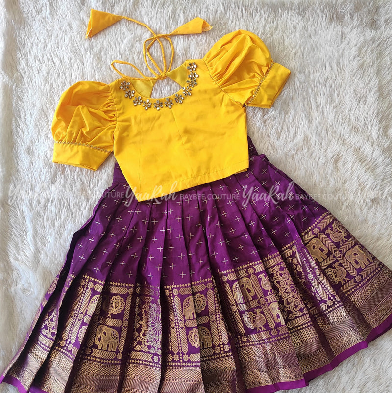 Skirt And Top - Thick Border Skirt