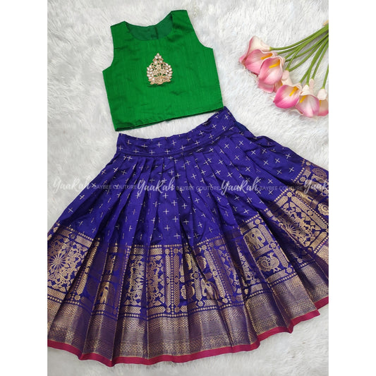 Skirt &Amp; Top Thick\Thin Border