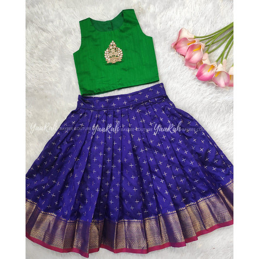 Skirt &Amp; Top Thick\Thin Border