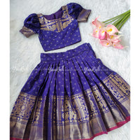Skirt And Top  - Royal Blue