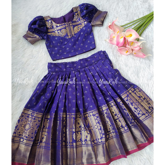Skirt And Top  - Royal Blue