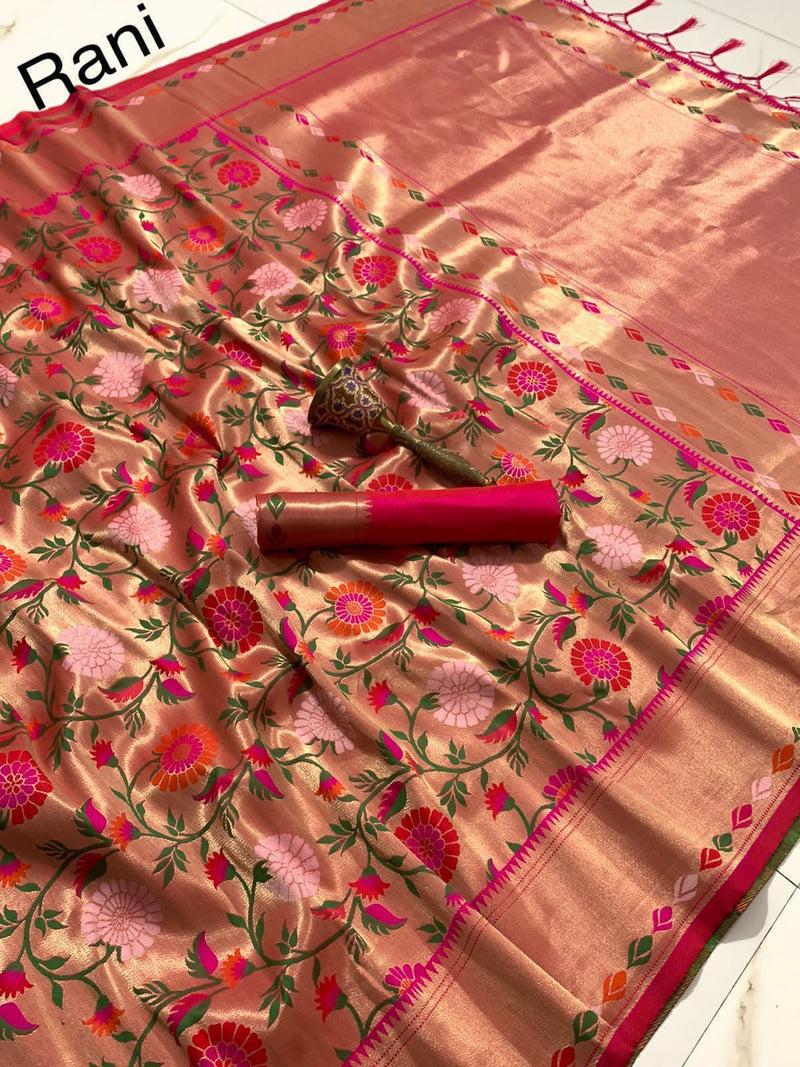Peithani Soft Saree : Lilly