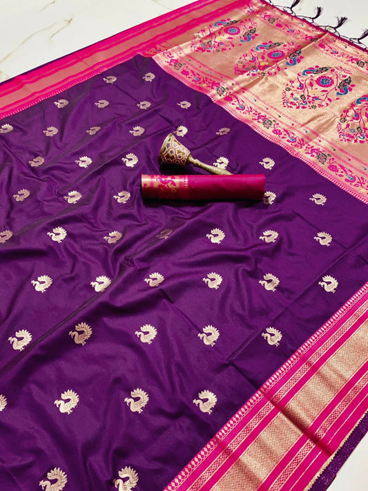 Peithani Soft Saree : Mayoora
