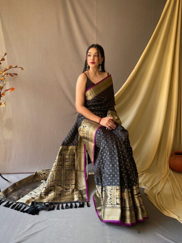 KALLANA SINGLE SHOULDER FROCK - Image 4