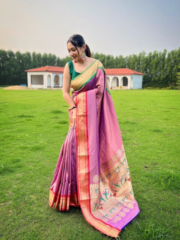 KUSSUM SOFT SILK SAREE - Image 16