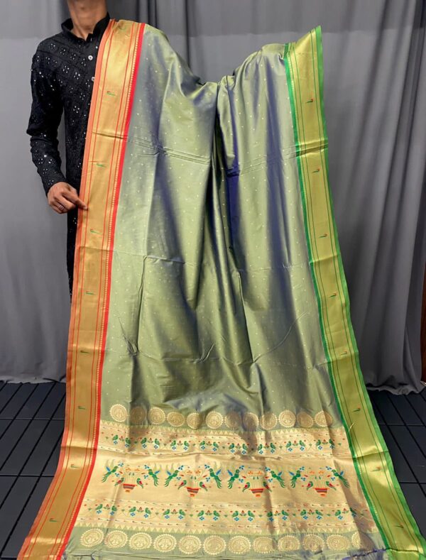 KUSSUM SOFT SILK SAREE - Image 9