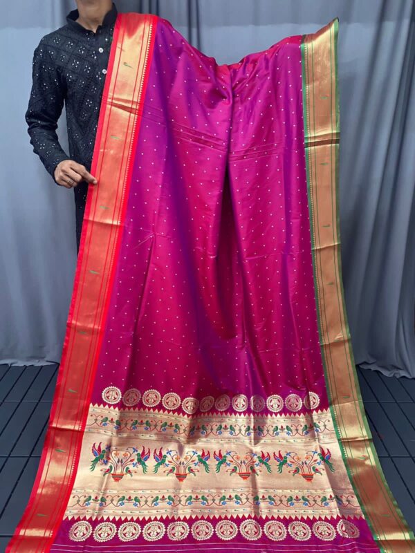 KUSSUM SOFT SILK SAREE - Image 8