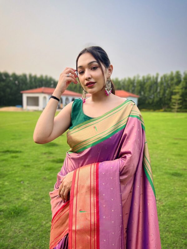 KUSSUM SOFT SILK SAREE - Image 10