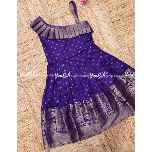 KALLANA SINGLE SHOULDER FROCK - Image 3