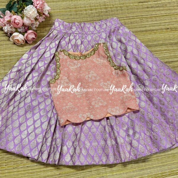 BANARSI SKIRT AND BANARASI BLOUSE